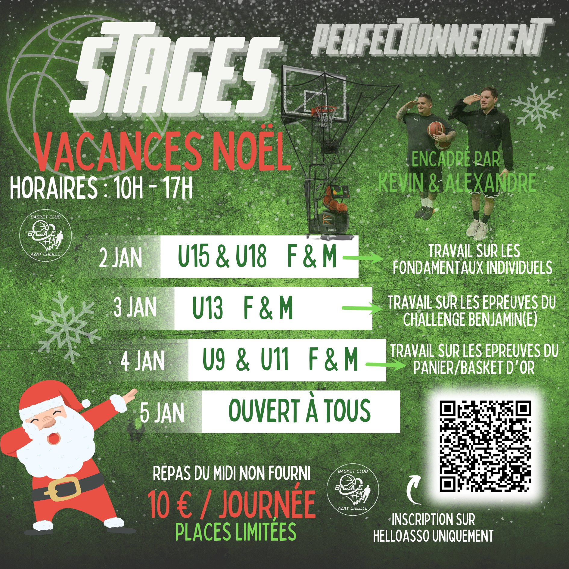 Stages vacances 1